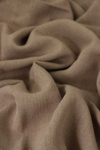 Macadamia Brown Luxor Heavy Linen Slub