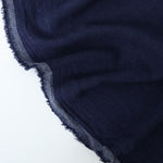 Load image into Gallery viewer, Navy Luxor Heavy Linen Slub
