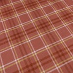 Load image into Gallery viewer, 1YD 18IN REMNANT; Terracotta/Yellow/Rust Plaid Flannel
