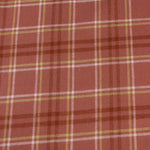 Load image into Gallery viewer, 1YD 18IN REMNANT; Terracotta/Yellow/Rust Plaid Flannel

