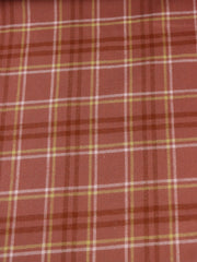 Load image into Gallery viewer, Terracotta/Yellow/Rust Plaid Flannel