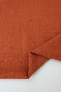 Pumpkin Luxor Heavy Linen Slub