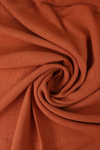 Pumpkin Luxor Heavy Linen Slub