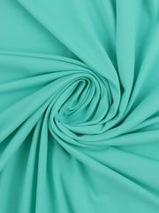 Load image into Gallery viewer, Striated Aquamarine Micro Tactel Spandex | Designer Deadstock
