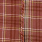 Load image into Gallery viewer, 1YD 18IN REMNANT; Terracotta/Yellow/Rust Plaid Flannel
