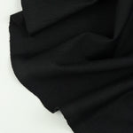 Load image into Gallery viewer, Textured Black Shimmer Poly Spandex | Designer Deadstock
