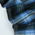 Load image into Gallery viewer, Hunter/Azure/Black/Ivory Plaid Flannel
