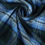 Load image into Gallery viewer, Hunter/Azure/Black/Ivory Plaid Flannel
