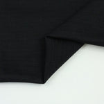 Load image into Gallery viewer, Textured Black Shimmer Poly Spandex | Designer Deadstock
