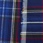 Load image into Gallery viewer, Royal/Ivory/Black/Magenta/Cream Plaid Flannel
