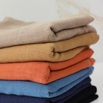 Load image into Gallery viewer, Black Luxor Heavy Linen Slub
