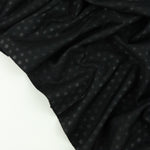 Load image into Gallery viewer, Black Shadow Dot Nylon Spandex | Designer Deadstock
