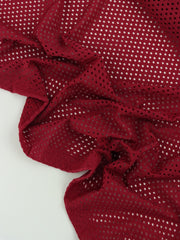 Load image into Gallery viewer, Zinfandel Nylon Spandex Mesh | Designer Deadstock
