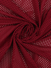 Load image into Gallery viewer, Zinfandel Nylon Spandex Mesh | Designer Deadstock
