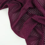 Load image into Gallery viewer, Black Dahlia Nylon Spandex Mesh | Designer Deadstock
