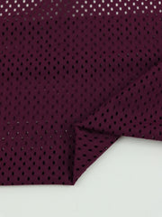 Load image into Gallery viewer, Black Dahlia Nylon Spandex Mesh | Designer Deadstock
