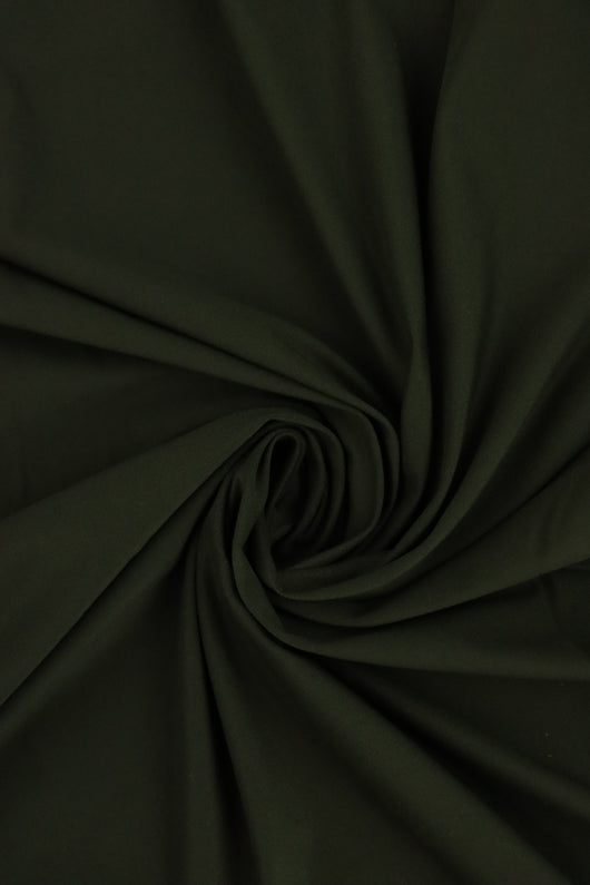 Green Earth Matte Nylon Spandex | Designer Deadstock