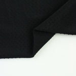 Load image into Gallery viewer, Black Textured Poly Spandex | Designer Deadstock
