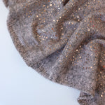 Load image into Gallery viewer, Dusty Mauve Marl &amp; Rose Gold Flecks Sibley Brushed Sweater Knit
