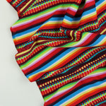 Load image into Gallery viewer, Colorful Stripe Poly Spandex | Designer Deadstock
