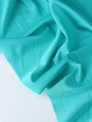 Load image into Gallery viewer, K-Deer Shiny Aqua Athletic Nylon/Spandex Tricot
