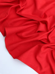 Load image into Gallery viewer, Baripos Red Heavy Bamboo Spandex | Designer Deadstock