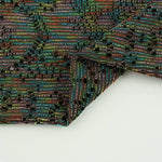 Load image into Gallery viewer, Space Dyed Rainbow Stripe Nylon Spandex Mesh | Designer Deadstock
