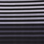 Load image into Gallery viewer, 5YD 11IN REMNANT; Cloud/Silver/Lead/Shadow K-Deer Signature Stripe Athletic Nylon/Spandex
