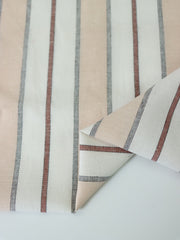 Load image into Gallery viewer, Beige Camden Stripe Cotton Linen