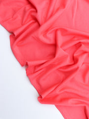 Load image into Gallery viewer, Cayenne Coral Heavy Bamboo Spandex | Designer Deadstock