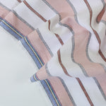 Load image into Gallery viewer, Dusty Rose Camden Stripe Cotton Linen
