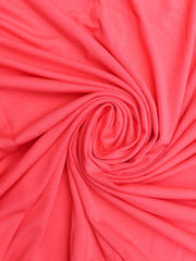 Load image into Gallery viewer, Cayenne Coral Heavy Bamboo Spandex | Designer Deadstock