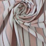 Load image into Gallery viewer, Dusty Rose Camden Stripe Cotton Linen
