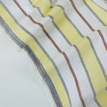 Load image into Gallery viewer, Yellow Camden Stripe Cotton Linen
