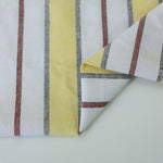Load image into Gallery viewer, Yellow Camden Stripe Cotton Linen
