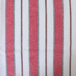 Load image into Gallery viewer, Red Camden Stripe Cotton Linen
