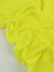 Load image into Gallery viewer, Lemongrass Palm Jacquard Poly Spandex | Designer Deadstock
