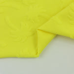 Load image into Gallery viewer, Lemongrass Palm Jacquard Poly Spandex | Designer Deadstock
