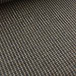 Load image into Gallery viewer, Denim/Linen/Cinnamon Box Plaid Melton Double Weave Wool | By The Half Yard
