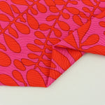 Load image into Gallery viewer, Fuchsia &amp; Poppy Sea Dreamer Nylon Spandex | Designer Deadstock
