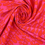 Load image into Gallery viewer, Fuchsia &amp; Poppy Sea Dreamer Nylon Spandex | Designer Deadstock
