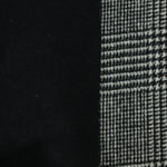 Load image into Gallery viewer, Black &amp; White Houndstooth Melton Double Weave Wool | By The Half Yard
