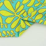 Load image into Gallery viewer, Mint &amp; Lemongrass Sea Dreamer Nylon Spandex | Designer Deadstock
