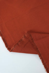 Rust Stretch Twill