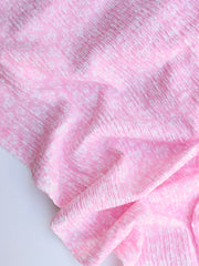 Load image into Gallery viewer, Pink Crinkle Floral Knit