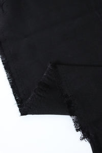 Black Stretch Twill