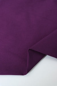 Plum Stretch Twill