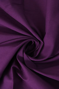 Plum Stretch Twill