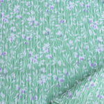 Load image into Gallery viewer, Green Crinkle Floral Knit
