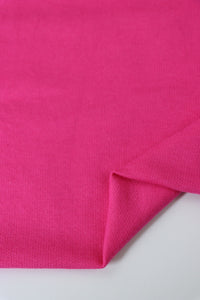 Cosmo Pink Cotton Spandex French Terry